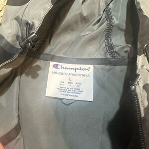 Champion Gray Camo Jacket- Rain & Wind proof